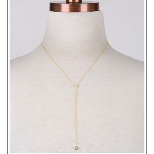 NWT Sterling Silver Jewel Drop Pendant Necklace